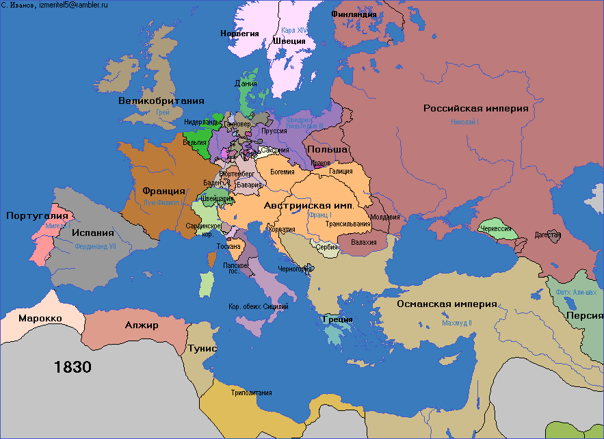 Карта европы империи